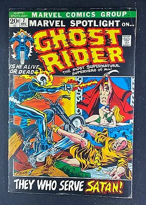 Buy Marvel Spotlight (1971) #7 VG+ (4.5) 3rd App Ghost Rider Mike Ploog Art • 19.78£
