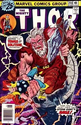 Buy THOR #248 F, John Buscema A, Marvel Comics 1976 Stock Image • 4.74£