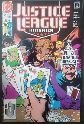 Buy Justice League America #43 1990, VFN+ • 2£