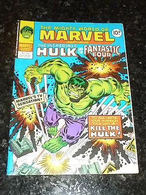 Buy Mighty World Of MARVEL Starring The INCREDIBLE HULK - No 312 - Date 20/09/1978 • 5.39£
