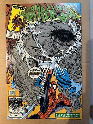 Buy Amazing Spider-Man (1963) #328 1st Print Todd McFarlane Hulk Cover & Art VF/NM • 16.01£