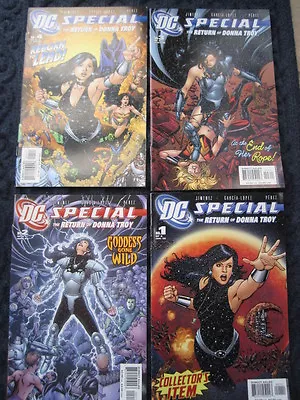 Buy DC SPECIAL : The Return Of DONNA TROY -COMPLETE SET Of 4. TEEN TITANS. DC. 2005 • 9.99£