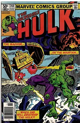 Buy Incredible Hulk #260 VINTAGE 1981 Marvel Comics • 9.47£