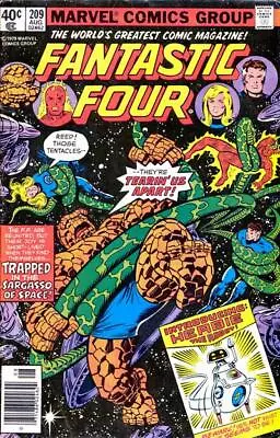 Buy Fantastic Four (Vol. 1) #209 (Newsstand) FN; Marvel | 1st Appearance Herbie The • 24.06£