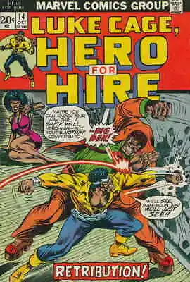 Buy Hero For Hire #14 VF; Marvel | Luke Cage 1st Appearance Big Ben - We Combine Shi • 22.16£