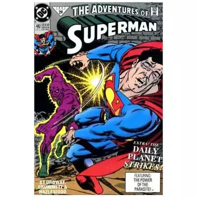 Buy Adventures Of Superman (1987 Series) #482 In Near Mint Condition. DC Comics [l; • 2.62£