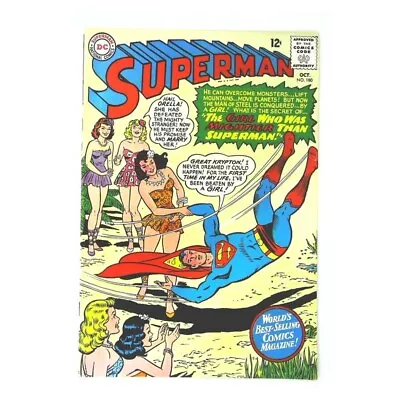 Buy Superman (1939 Series) #180 In Fine Minus Condition. DC Comics [r] • 69.54£