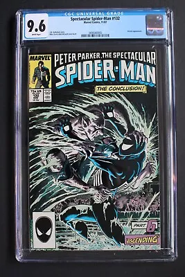 Buy SPECTACULAR SPIDER-MAN #132 Vs VERMIN 1987 Movie KRAVEN LAST HUNT Zeck CGC 9.6 • 85.95£