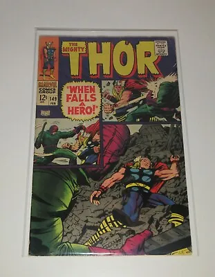 Buy Thor Comic #149 (Medusa Origin, Inhumans Origin, 2nd Wrecker) FN/VF? 1968 • 56.03£