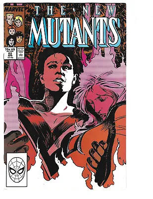 Buy New Mutants #62 (4/88) FN (6.0) Cannonball! Warlock! Great Copper Age! • 1.42£