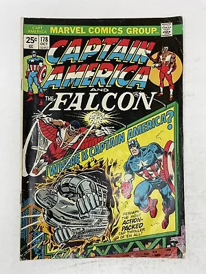 Buy Captain America # 178 Mark Jewelers Insert 1st Roscoe Simons Marvel Comics MCU • 11.98£