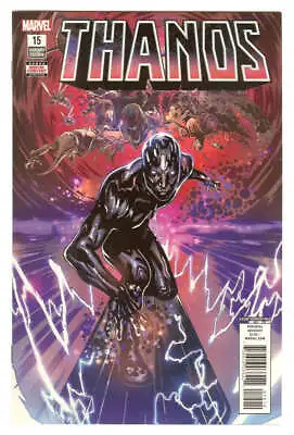 Buy Thanos #15 9.4 4th Print // Silver Surfer As The Fallen One Cover Marvel 2018 • 36.48£