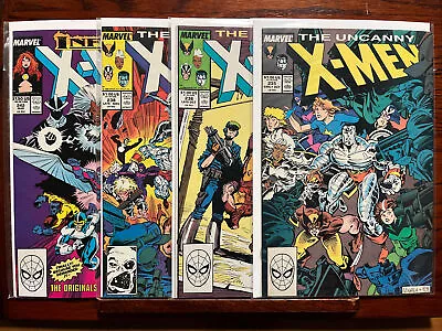 Buy Uncanny X-Men #235 #236 #238 #242 Lot Marvel Wolverine • 15.07£
