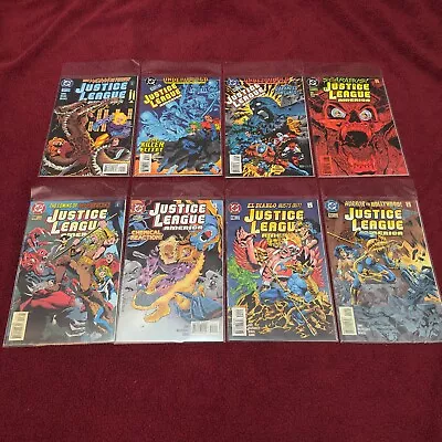 Buy Lot Of 8 X Justice League America DC Comics 1995-96 #104-111 • 19.99£