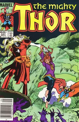 Buy Thor #347 (Newsstand) FN; Marvel | Malekith Walter Simonson - We Combine Shippin • 3.18£