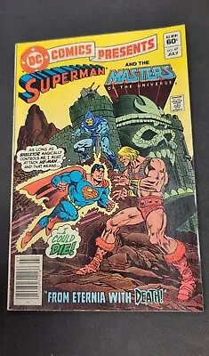 Buy DC Comics Presents #47 Key Issue Superman And The Masters Of The Universe FN • 79.95£