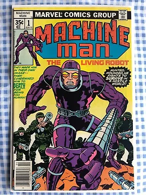 Buy Machine Man 1 (1978) Cents. Jack Kirby Art • 19.99£
