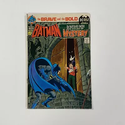 Buy Brave And The Bold #93 1970 VG/FN Batman House Of Mystery Neal Adams Pence Stamp • 50£