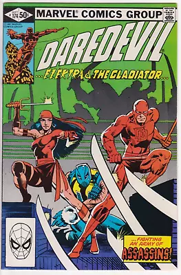 Buy Daredevil #174, Marvel Comics 1981 VF- 7.5 Frank Miller. 1st App The Hand • 19.86£
