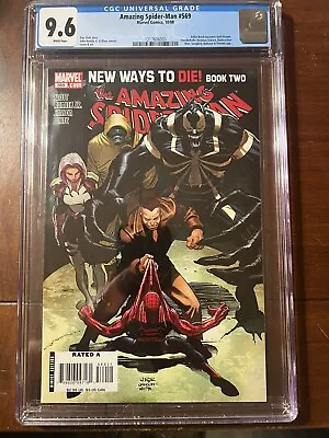 Buy Amazing Spider-man #569 10/08 Cgc 9.6 White First Anti-venom Hot Key! • 70.36£