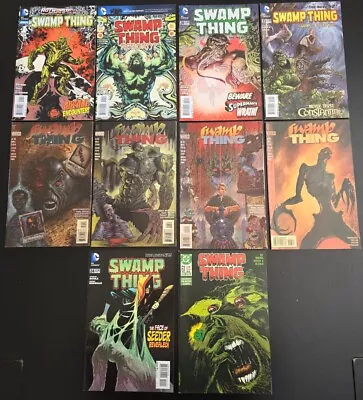 Buy Bundle Of 10x Swamp Thing By DC Comics Vertigo The New 52  + #1 • 14.99£