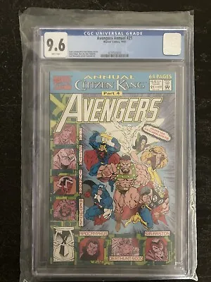 Buy Avengers Annual 21 CGC 9.6 1st Appearance Victor Timely (KANG) + Anachronauts • 59.13£