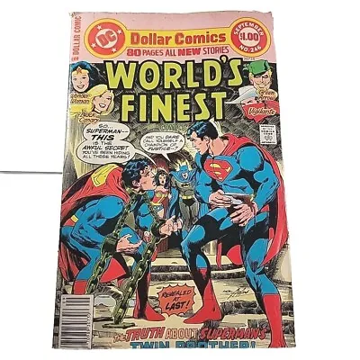 Buy 1977 World's Finest #246 DC Dollar Comics Superman Wonder Woman Black Canary • 15.03£