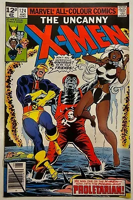 Buy Bronze Age Marvel Comics Uncanny X-Men Key Issue 124 High Grade FN • 0.99£