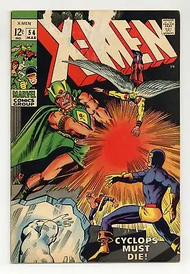 Buy Uncanny X-Men #54 GD 2.0 1969 1st App. Alex Summers (Havok) • 64.77£