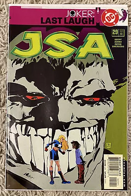 Buy JSA #29 Joker: Last Laugh DC Comics 2001 Sent In A Cardboard Mailer • 3.99£