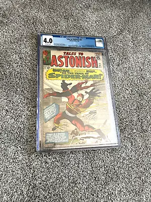 Buy Tales To Astonish #57 CGC 4.0 MARVEL COMICS 1964 Giant-Man Spider-Man X Over. • 98.83£