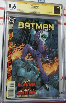 Buy Batman 563 CGC SS 9.6 J. Scott Campbell Joker Cover • 94.99£