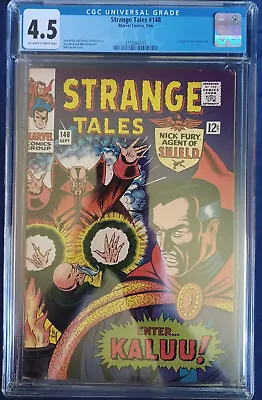 Buy Strange Tales #148 | CGC 4.5 | Ancient One Origin | 1966 • 56.30£