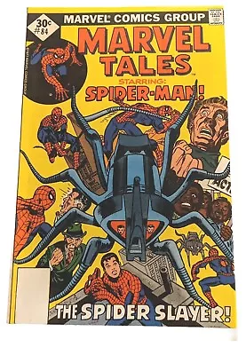 Buy Marvel Tales #84 1977 Starring Spider-Man! VF+ • 15.99£