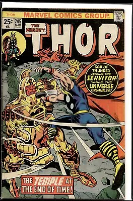 Buy 1976 Mighty Thor #245 1st He Who Remains Marvel Comic • 19.17£
