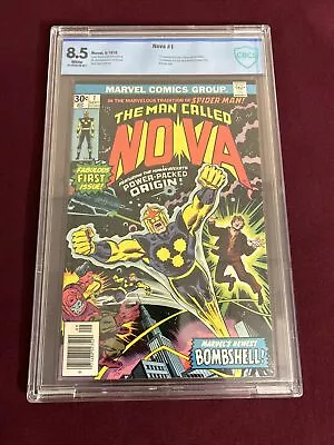 Buy Nova 1 CBCS 8.5 First Appearance Richard Rider, Nova Prime. 1976 Marvel Comics • 63.24£