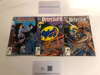 Buy 3 DC Comics  Detective Comics #607 608 609   Superman Batman        102 KE6 • 8.33£