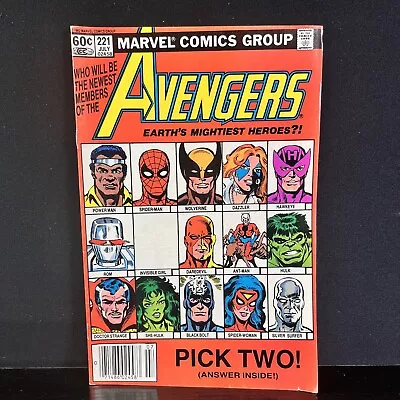 Buy Avengers #221 - VERY GOOD CONDITION - MARVEL Comic Book • 16.78£