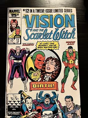 Buy The Vision And The Scarlet Witch #12 Main Cover 1983, Marvel NM-VF • 15.76£