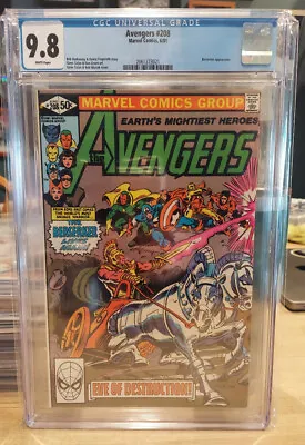 Buy Avengers #208 CGC 9.8 (1981) Berserker Appearance • 79.06£