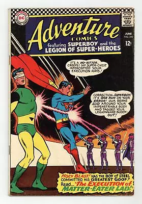 Buy Adventure Comics #345 VG+ 4.5 1966 • 13.21£
