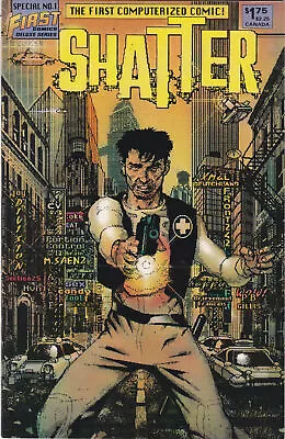 Buy Shatter Special # 1 (1985 First) 1st Computerized Comics, Vintage Copper Age • 2.79£