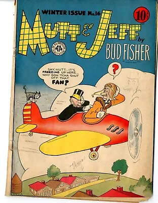 Buy Mutt And Jeff  # 16    VERY GOOD-    Dec. 1944   Mayer Cover.  Smith, Hess, Carl • 37.95£