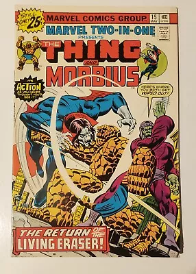 Buy MARVEL TWO-IN-ONE #15: The Thing And Morbius, Marvel Comics 1976 • 6.37£