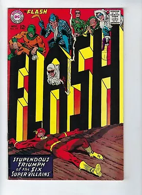 Buy The Flash # 174 Against 6 Super Villains DC Comics Nov 1967) FN • 17.95£