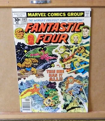 Buy Fantastic Four #183 Vf 8.0 • 6.43£