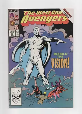 Buy West Coast Avengers  #45  Nm-  1st White Vision • 50£