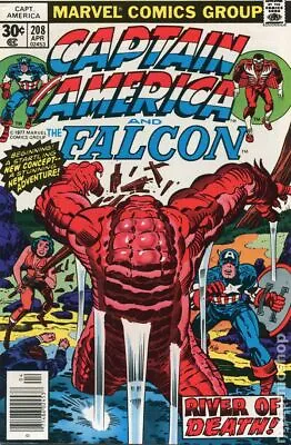 Buy Captain America #208 VG- 3.5 1977 Stock Image Low Grade • 6.72£