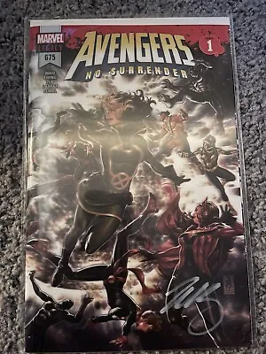 Buy Avengers #675 Signed By Jim Zub W/COA • 16.08£