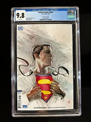 Buy Action Comics #1001 CGC 9.8 (2018) - Mack Variant Cover - Superman • 47.30£